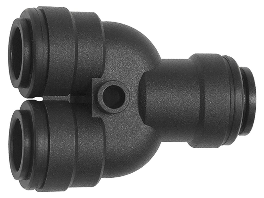 Riegler Y-Verbinder POM, für Schlauch-Außen-Ø 4 mm