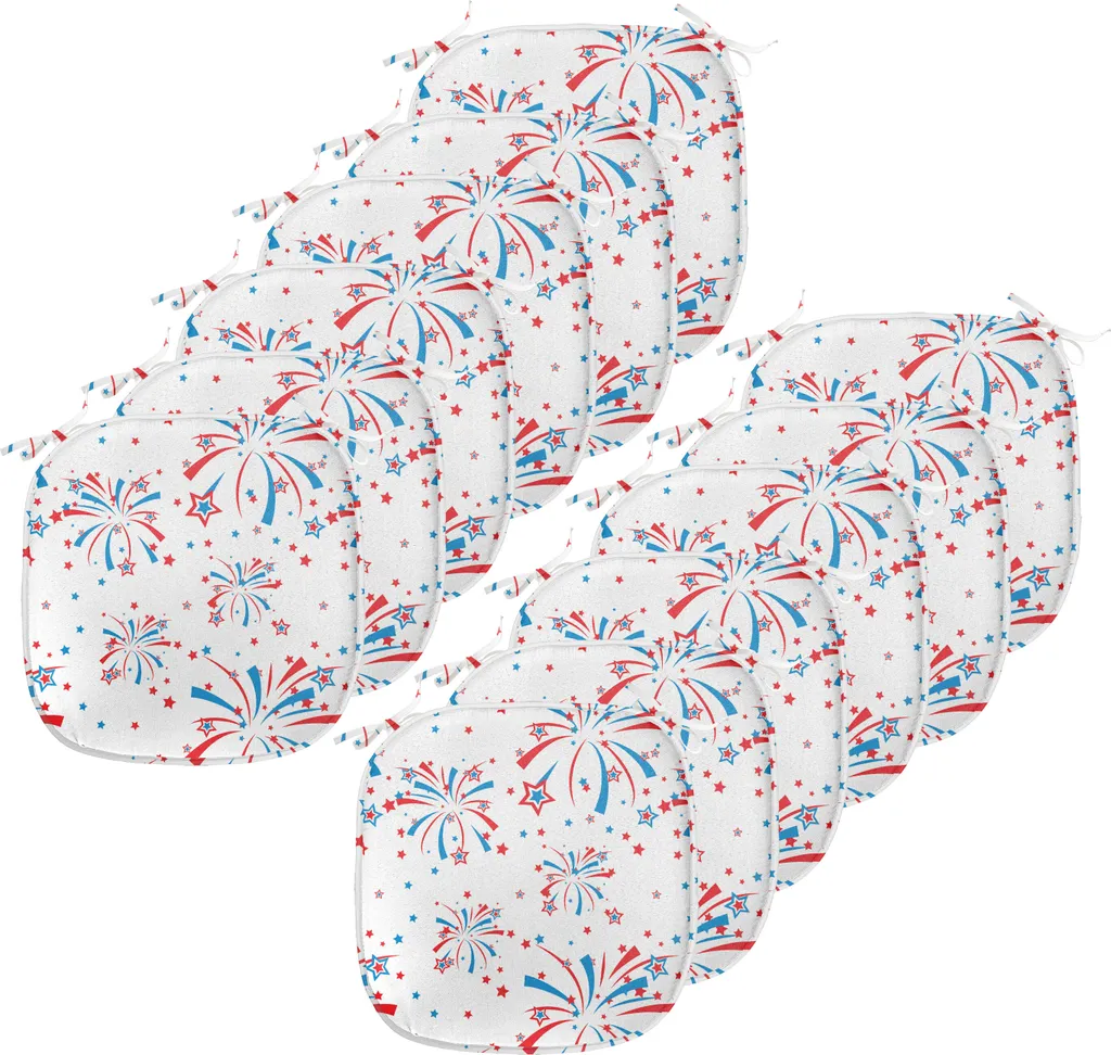 Offerta Set 12 Cuscini Sedie ABAKUHAUS 40x40 Impermeabili