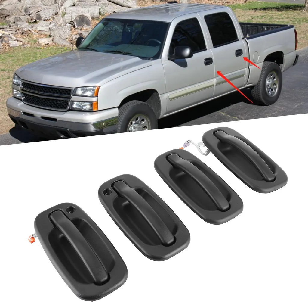 Kit Maniglie Portiera 4 Pezzi 15107655 15107656 per Chevrolet e GMC