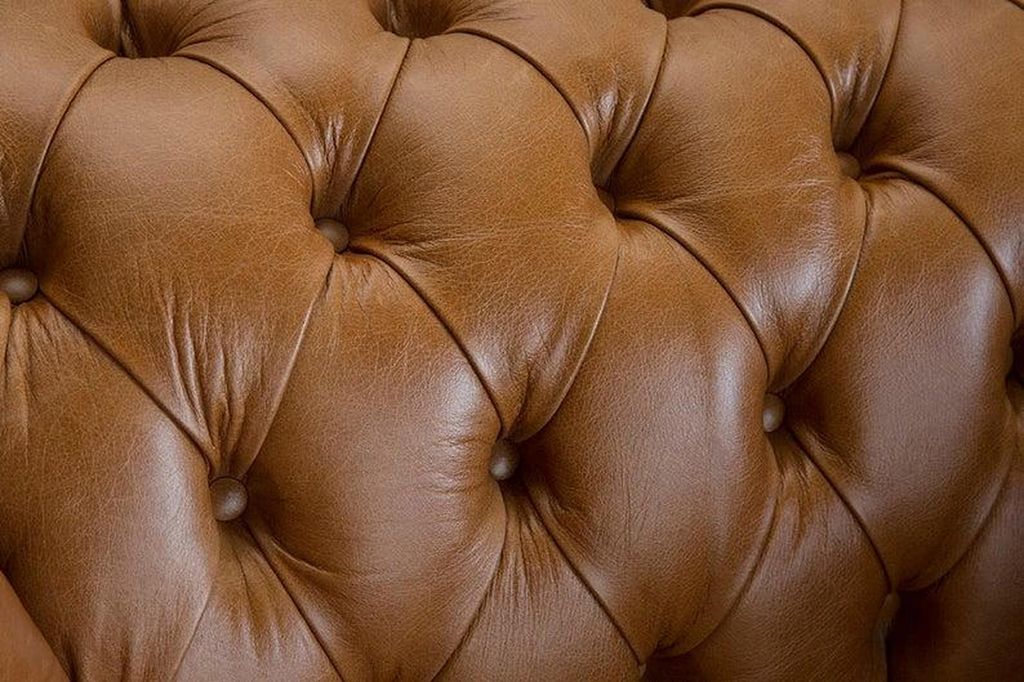 Chesterfield Design Sofa Sessel Couch Polster Luxus Textil Couchen 1 Sitzer #213