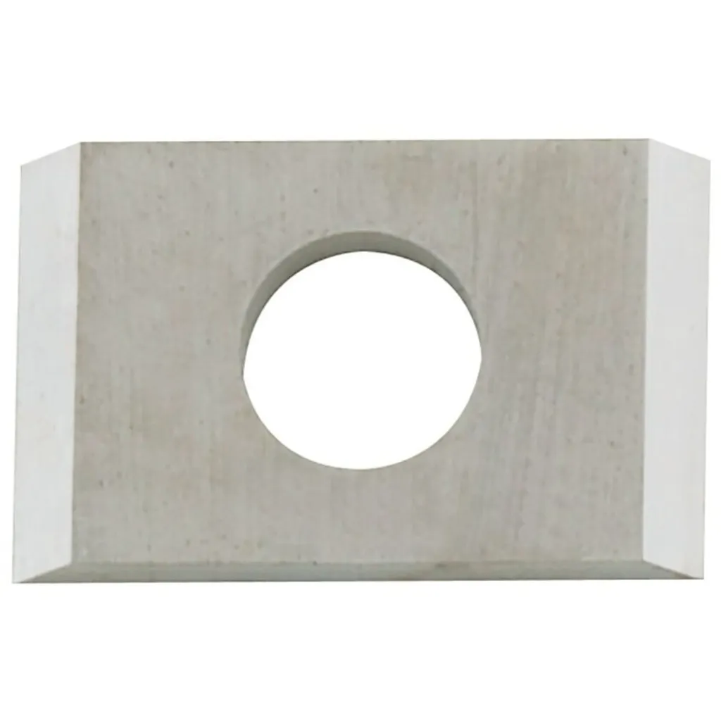 Plaquette de rechange carbure 20x12x1,5 mm - Évitez les éclats - 50 pces