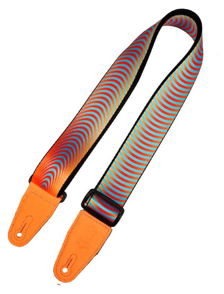 Levys Leathers MP2OI-003 2" Polyester Illusion Guitar Strap Sonic Boom