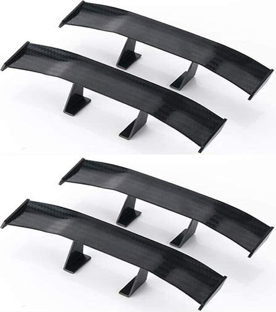 4er Mini Spoiler Universal Ohne Perforation Fahrzeug Dekoration