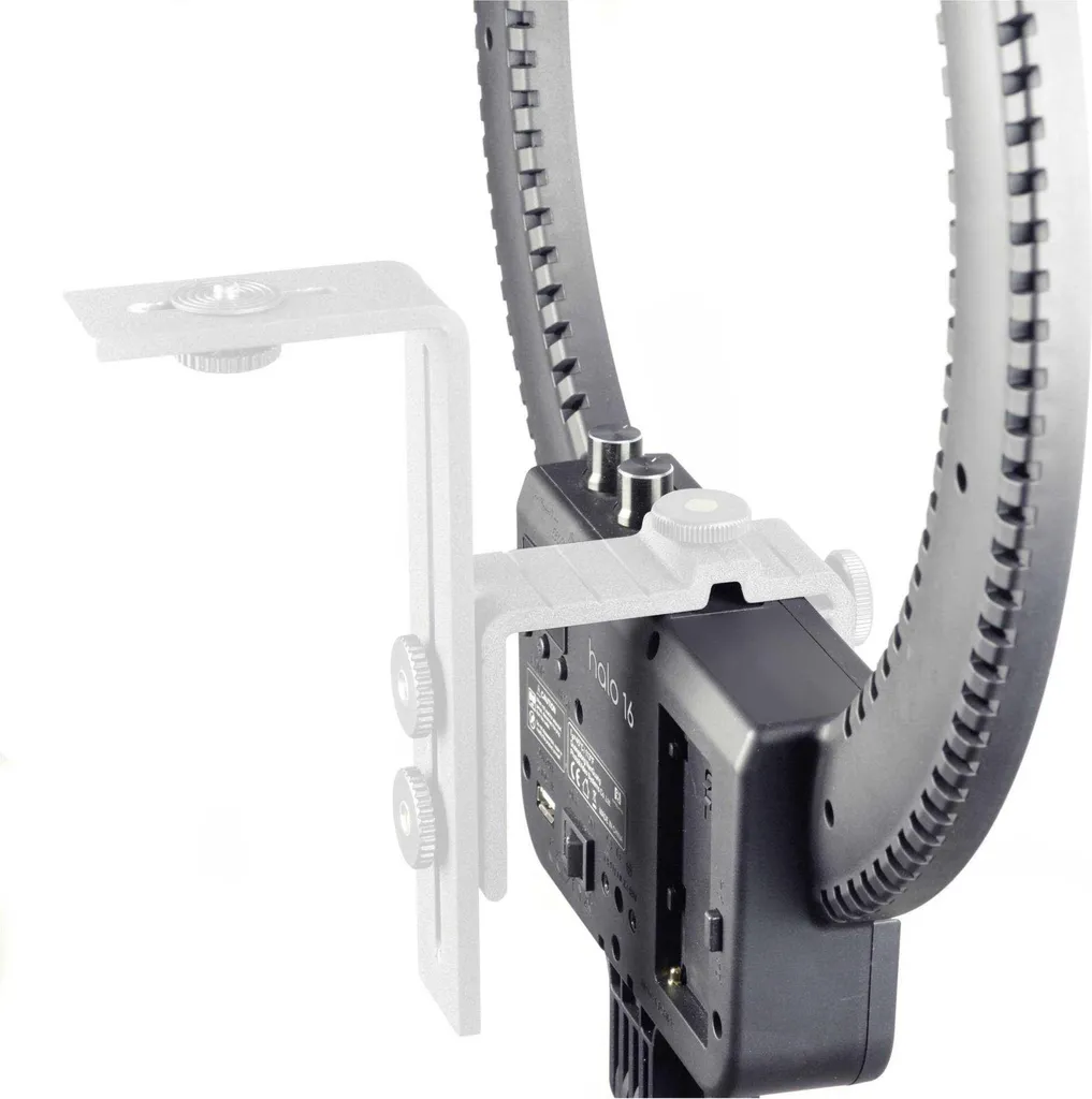 Nanlite Halo 16 Ring Light Réglable 3200-5600K pour Studio Photo - 3