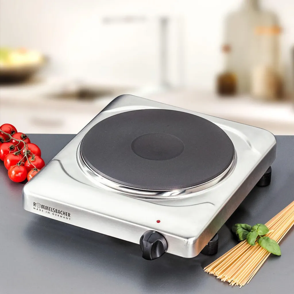 Réchaud électrique 1 feu 2000W - Plaque de cuisson portable efficace