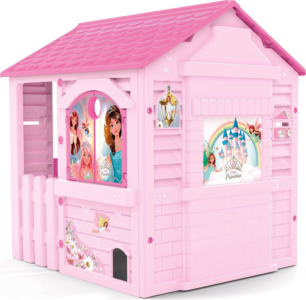 Gartenhaus Kunststoff Chicos Pink Princess Spielhau Produktbild-Vorschau 13
