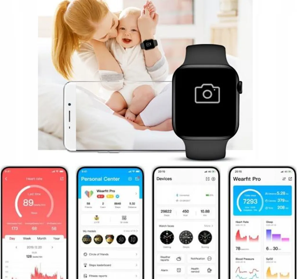 Montre Connectée Conversations Bluetooth et Menu Fluide Watch 7 - 6