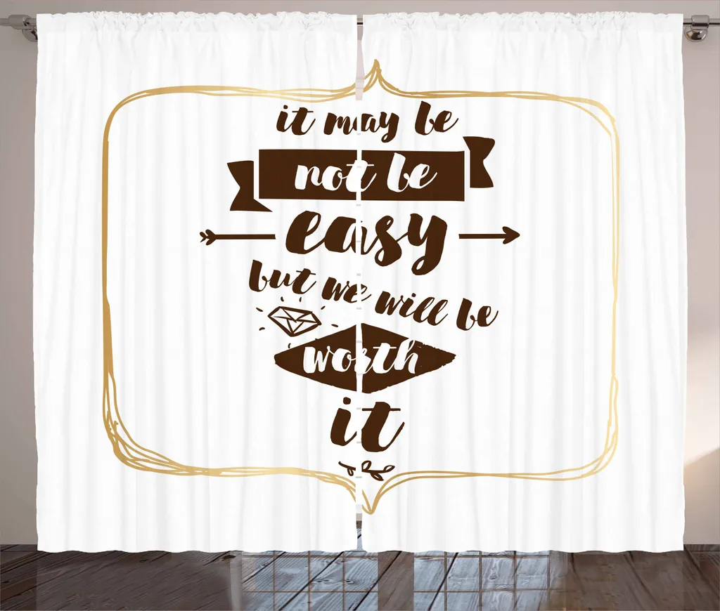 Tenda Shabby Chic ABAKUHAUS Diamante Nuziale 280x225 | Casa Dolce Casa