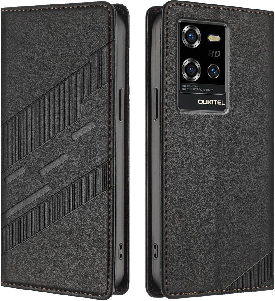 Etui pour Oukitel WP50, étui en cuirPolyuréthaneavec fente Image du produit 