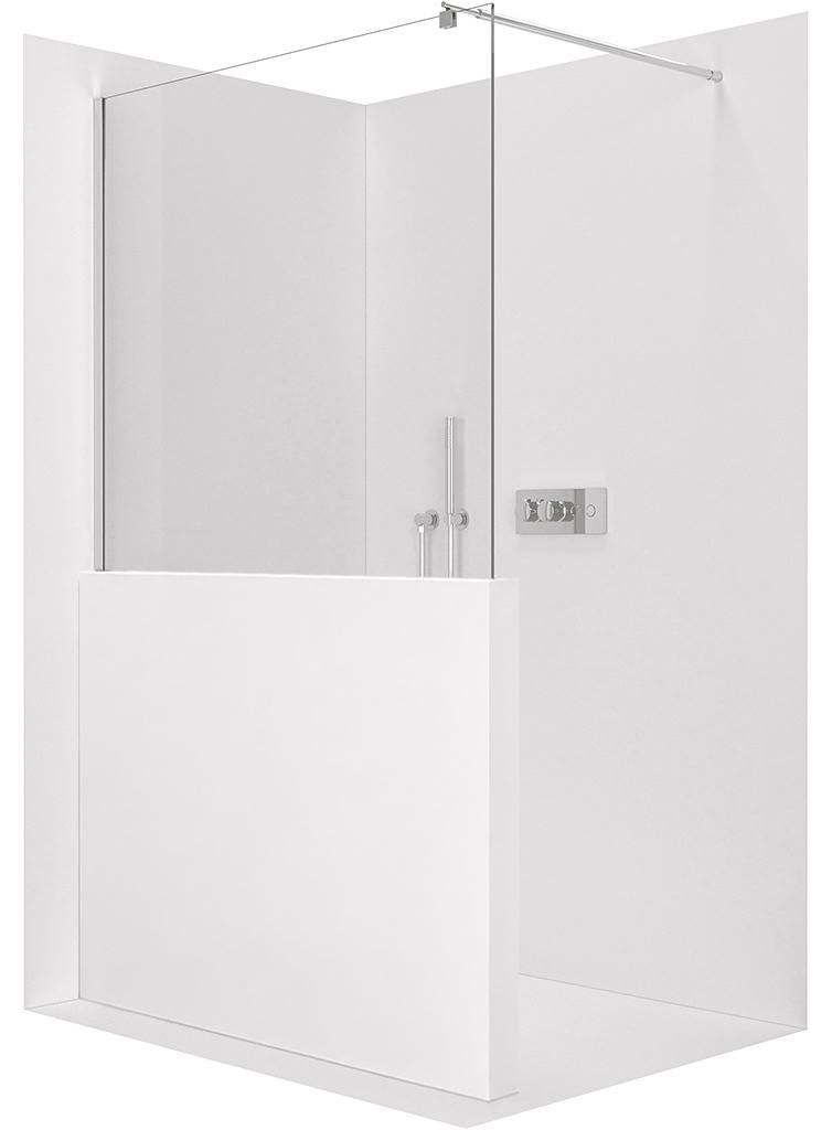 Mampara de ducha Walk-in Onyx, semicircular, Imagen del producto 