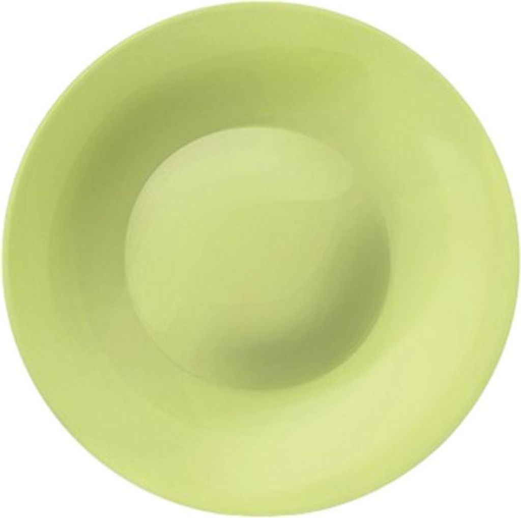 Set di 6 piatti fondi verde tono - P 22,5 cm Immagine del prodotto 