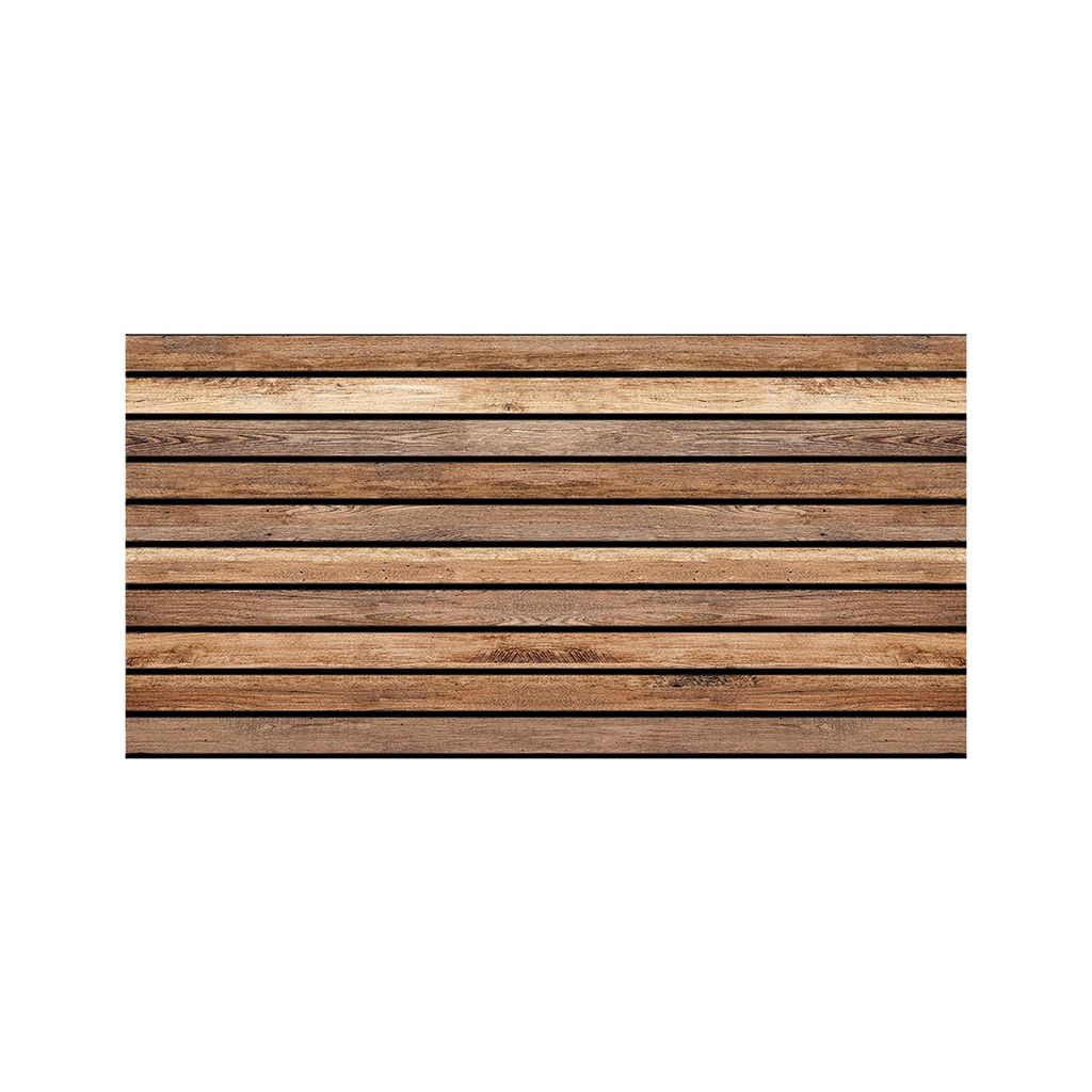 IZODEKOR Wandverkleidung Holz Styropor 3D Wandpaneele - Akustikpaneele Holzoptik Wanddeko für Küche, Badezimmer, Balkon, Schlafzimmer | Modell: ...