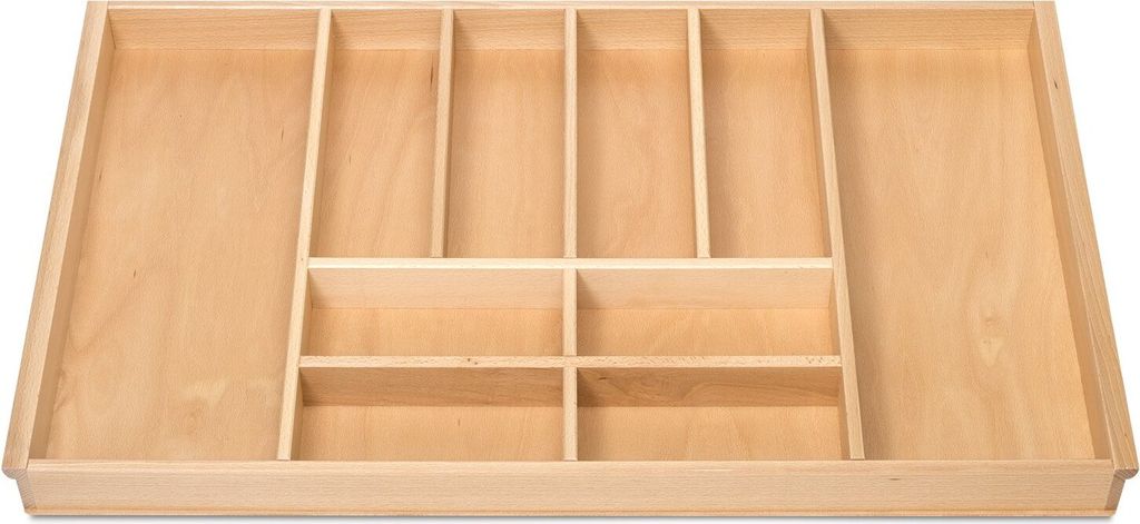 ORGA-BOX III BUCHE Besteckeinsatz für 90er Schublade z.B. Produktbild 