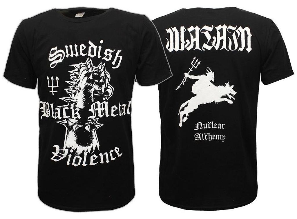Watain schwedisches Black Metal Violence T-Shirt - XL
