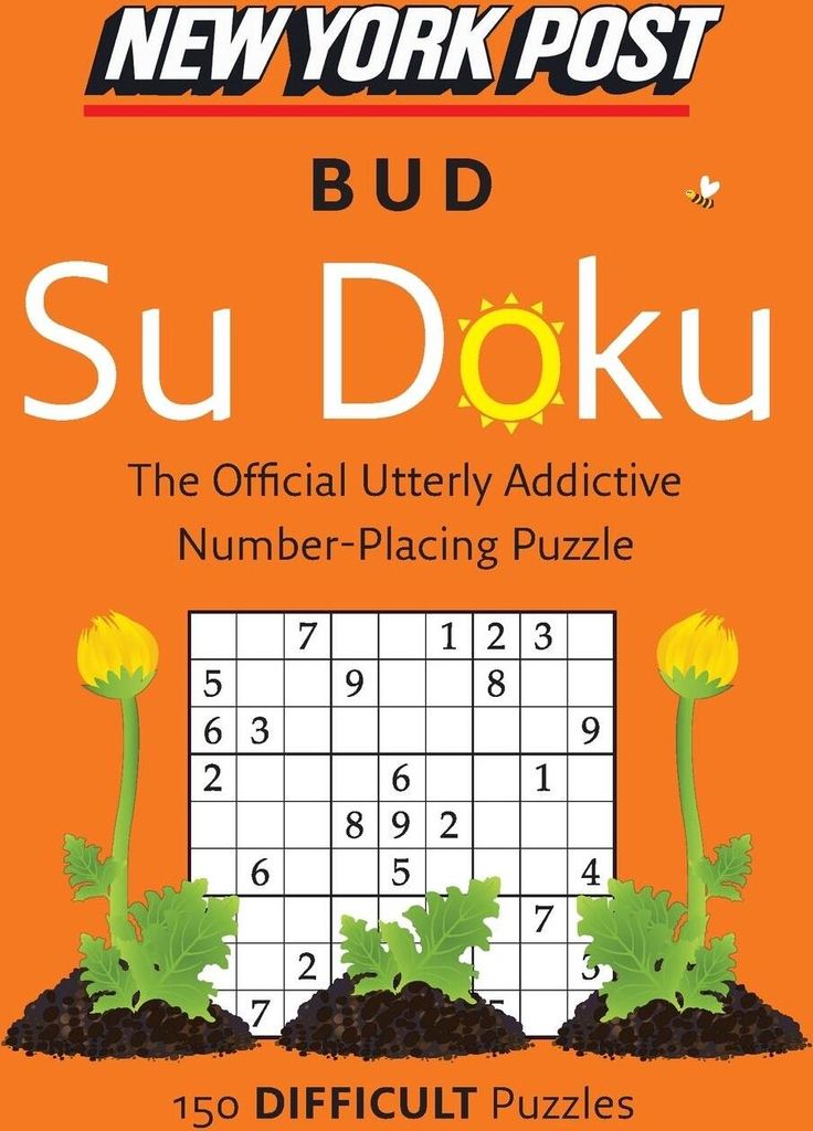 New York Post Bud Su Doku (Difficult)