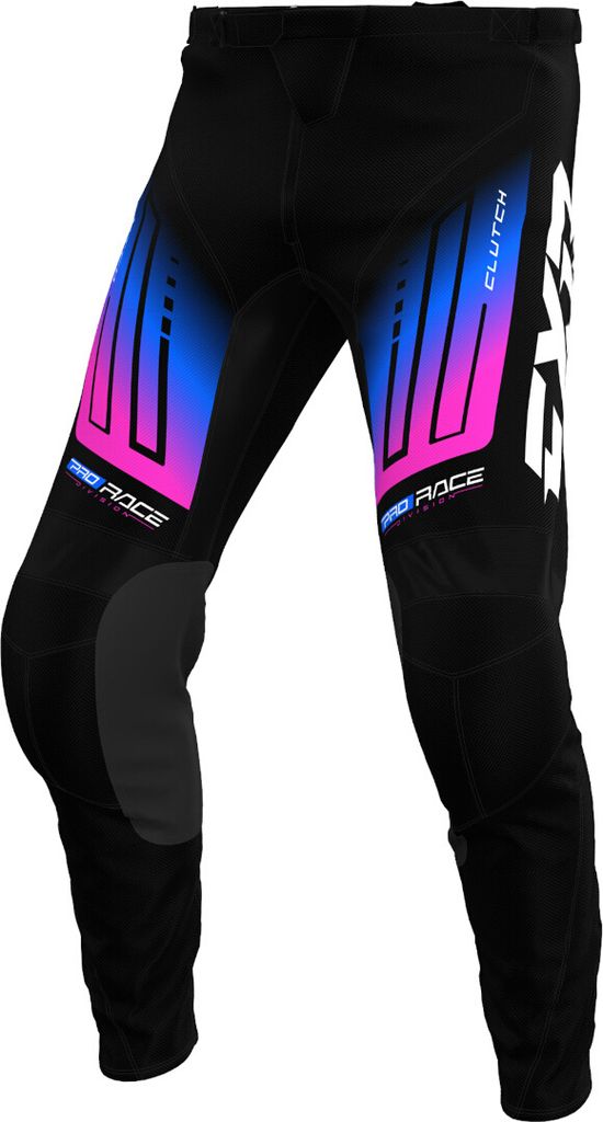 Wąż FXR Clutch 2025 Motocross, schwarz/blau/lila, 34 Zdjęcie produktu 