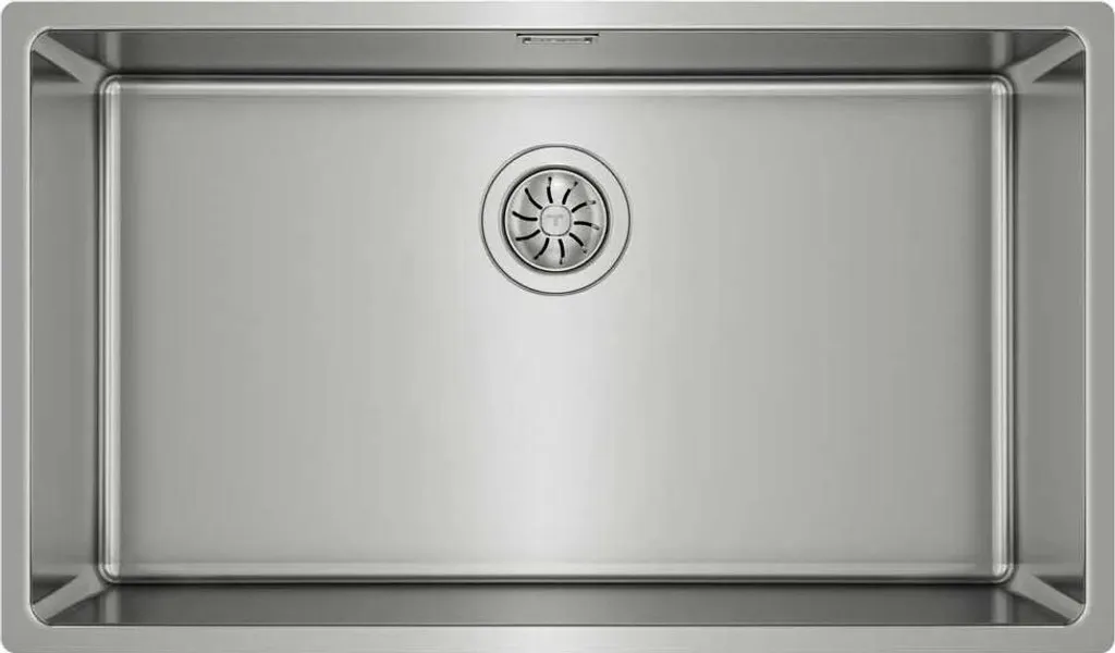 Grand Évier Cuisine Inox 71.40cm Teka Belinea RS15 Silentsmart Argenté