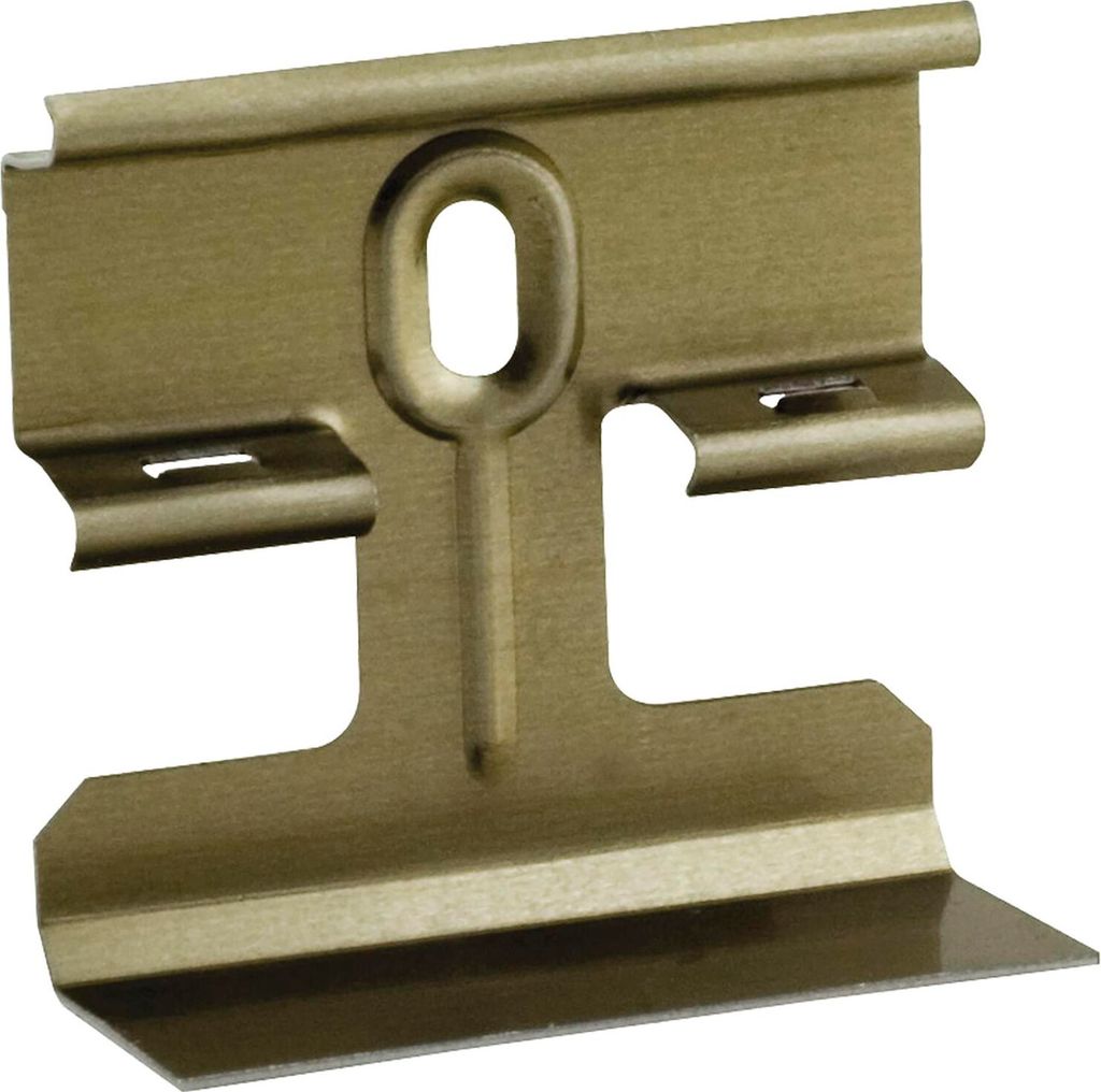 Barlinek Sockelleisten Clip Set, 15 Stück inklusive Schrauben und Dübel, Befestigungssystem für Sockelleisten, Montagezubehör für Fußleisten,...