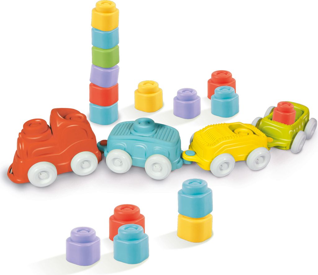 spielzeugeisenbahn Soft Clemmy junior 70 cm 12-teilig