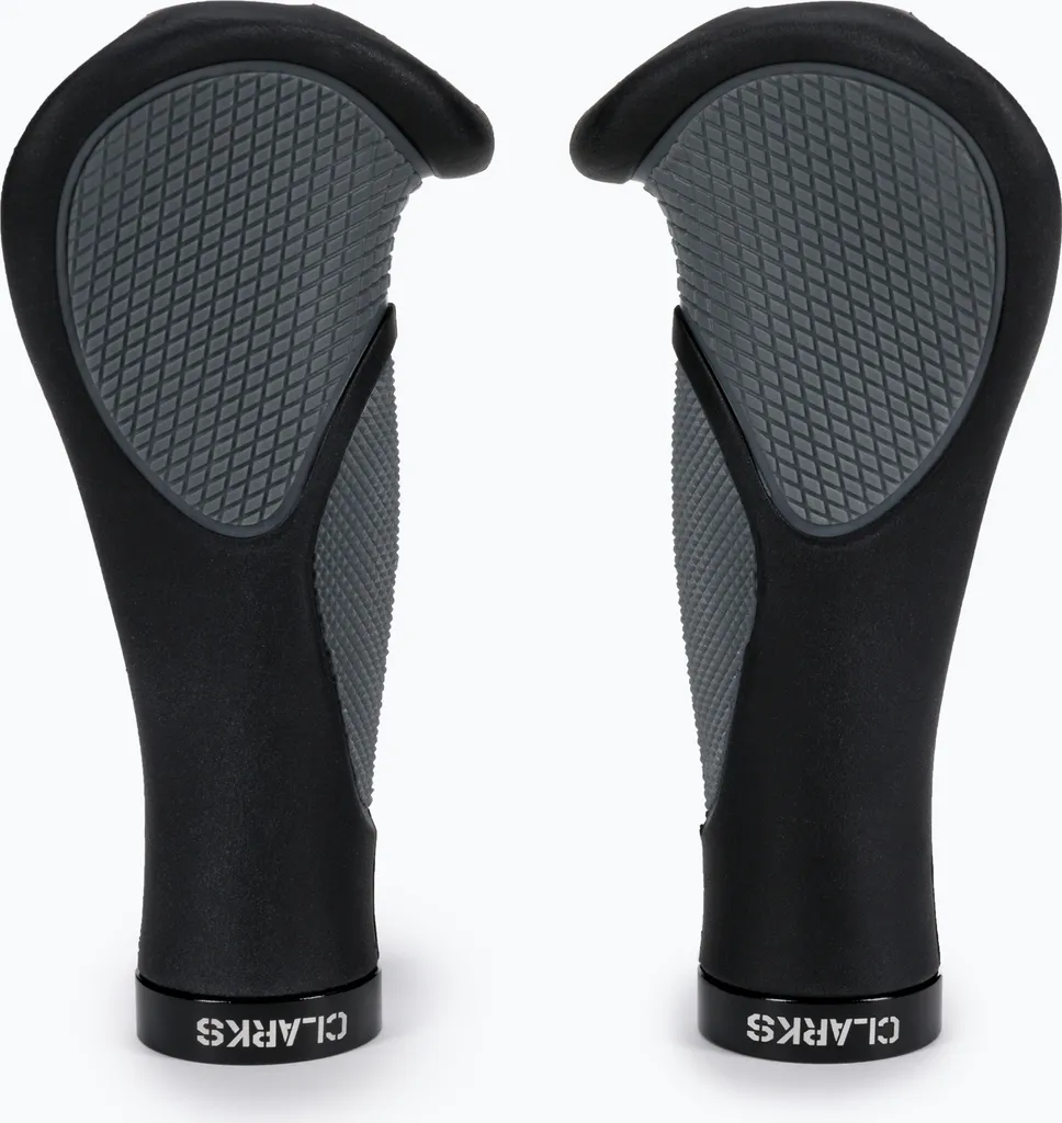 Poignées de guidon Clarks CE233 noir et gris pour VTT et vélo de ville