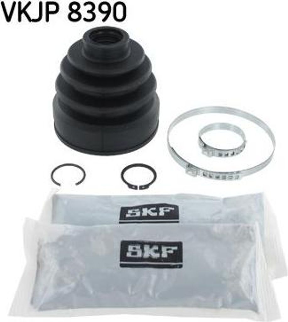 SKF VKJP 8390 Manschettensatz, Antriebswelle OE C9741JD52B kompatibel mit Qashqai