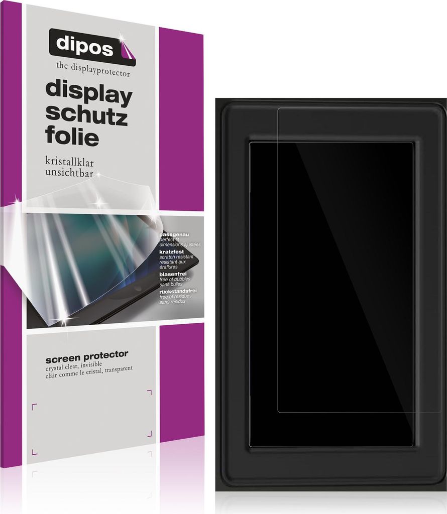 4x Schutzfolie für Canon PIXMA TS8750 klar Displayschutzfolie Folie Display Schutz dipos
