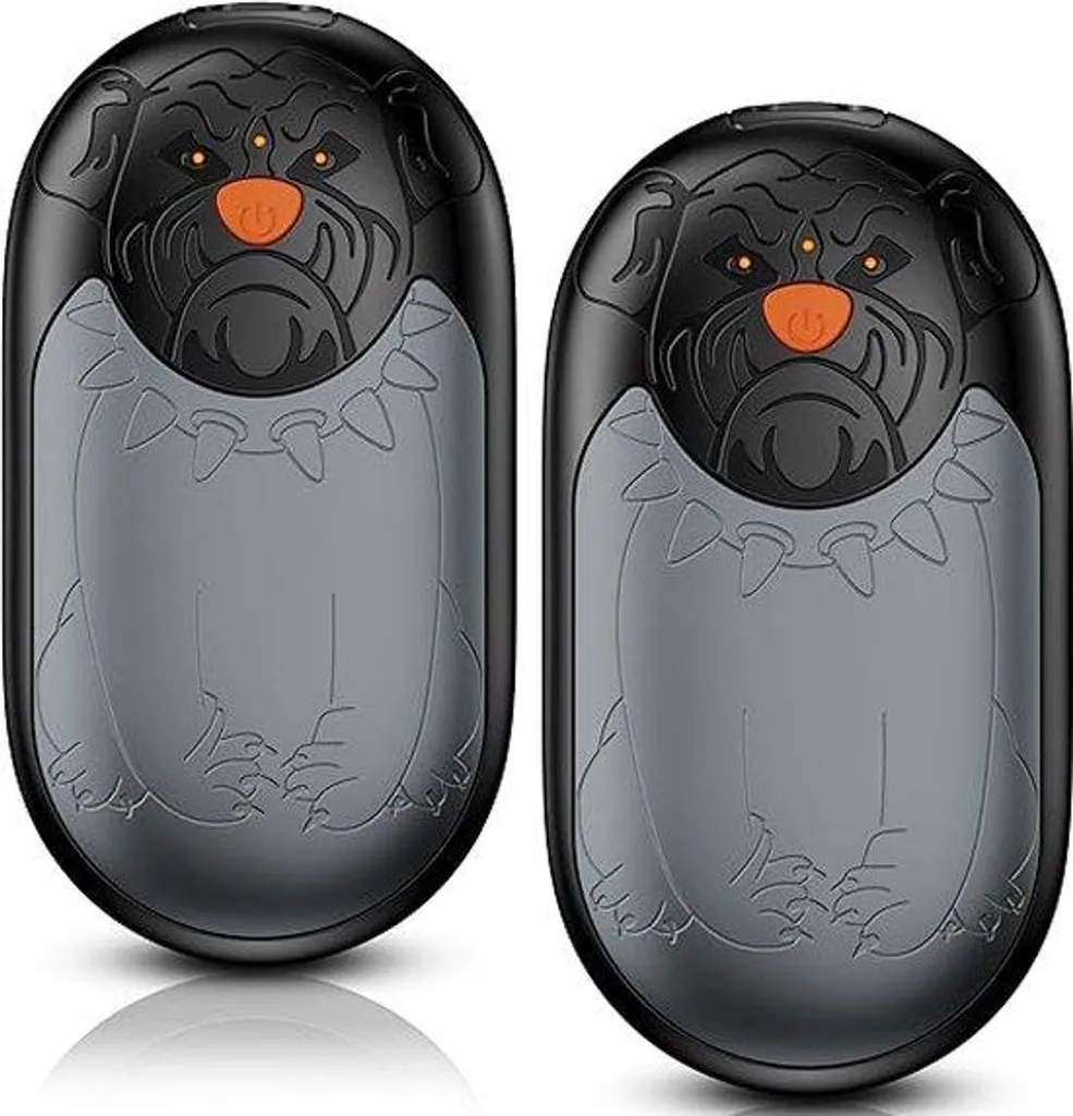 Chaufferette de poche rechargeable 8000 mAh longue durée coloris gris