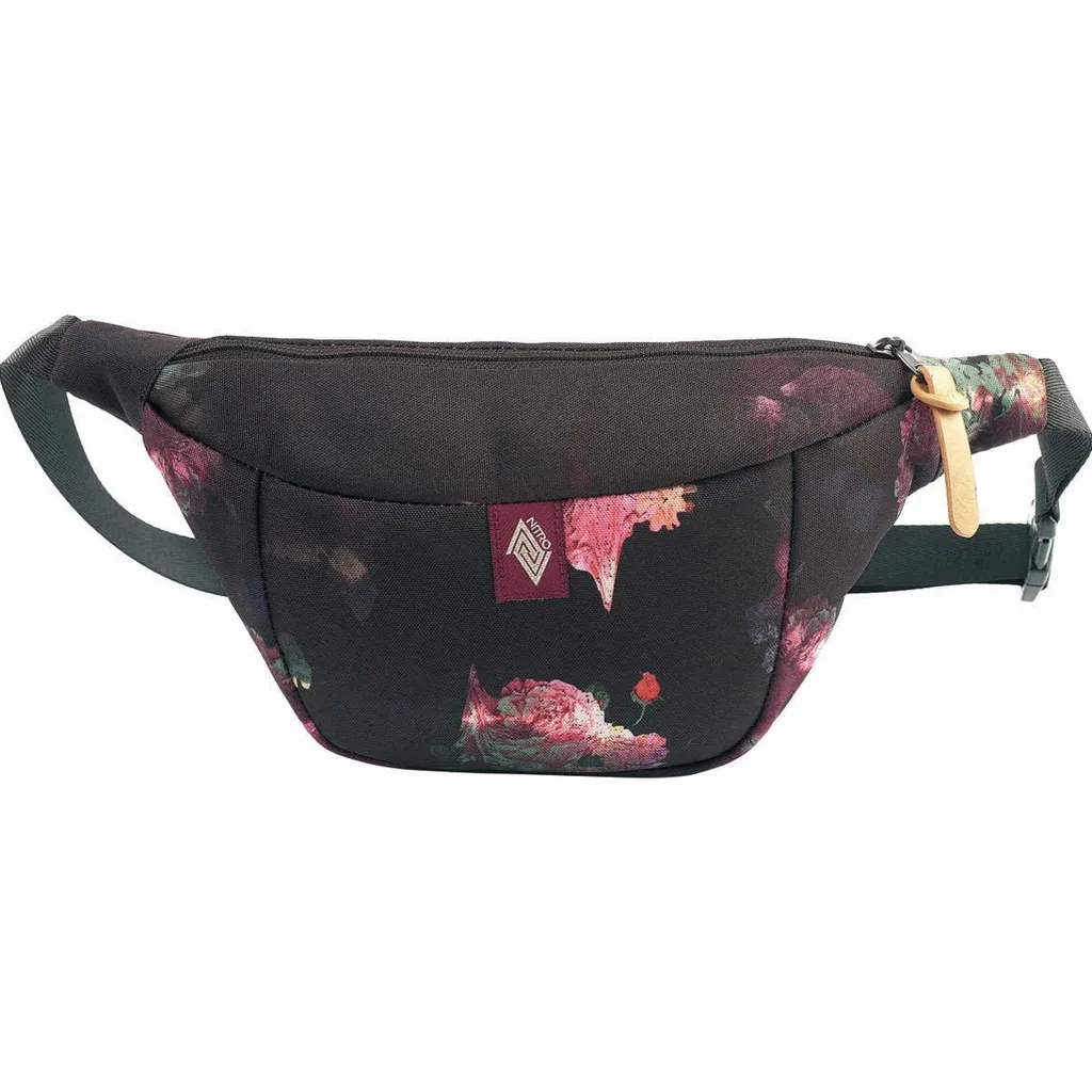 Recensione NITRO Hip Bag Black Rose: Marsupio Donna e Uomo Urban