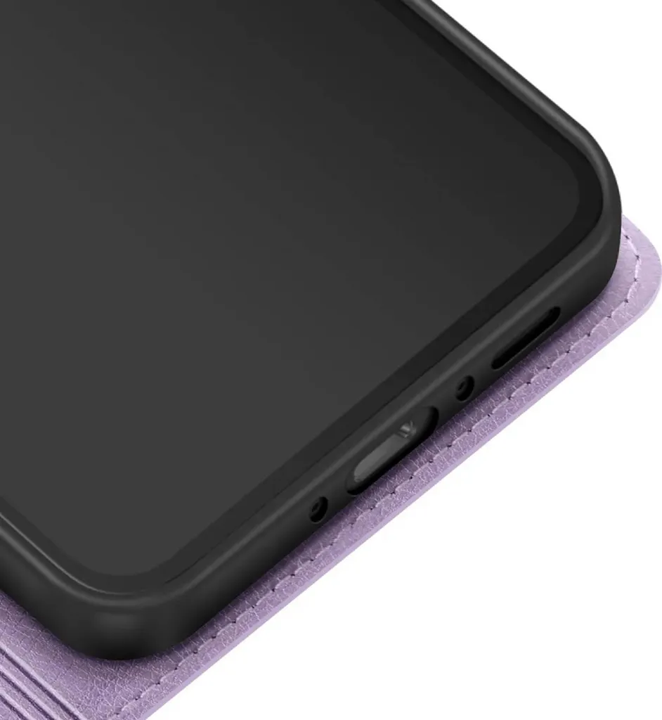 Custodia Galaxy A56 Viaggio Avizar Lavanda: Protezione con Zip e Tracolla - 5