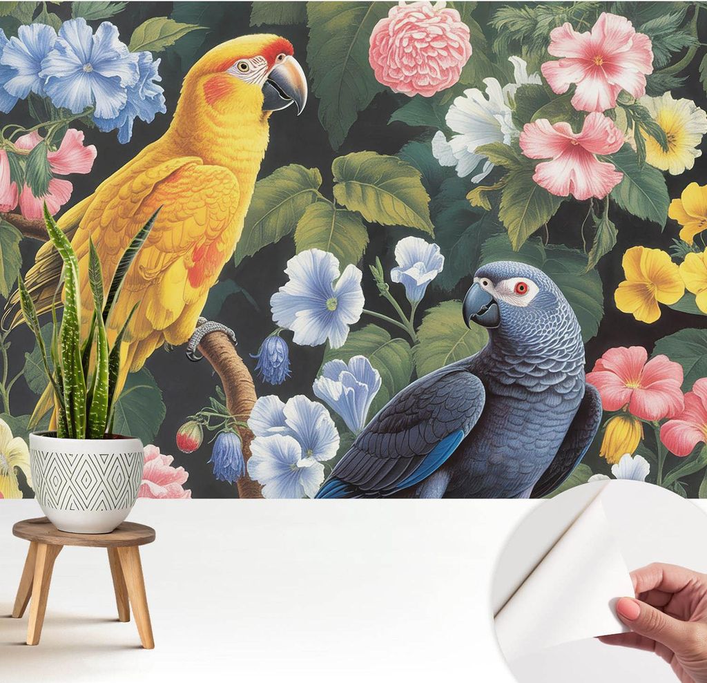 Fototapete selbstklebend - 208x146 cm - Tapete - Wandtapete - Wandbilder - Klebefolie - Dekofolie - Tapete Folie - Wand - Dekoration - Wohnzimmer -...