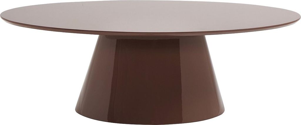 MDF-Couchtisch – braun lackiert – ANTELADA