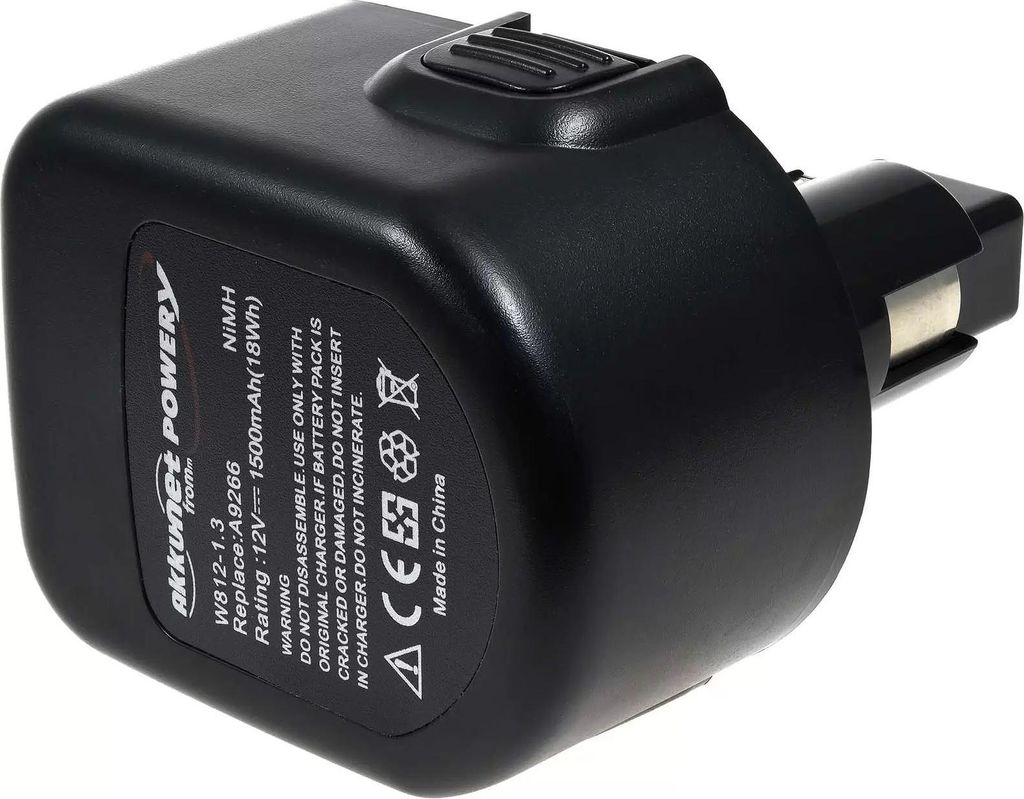 Akku für Werkzeug Dewalt 12V DW9072 1500mAh
