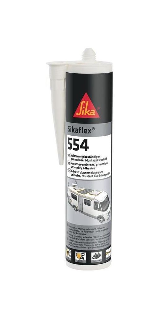Sikaflex-554 bílý, 300 ml, tmel a lepidlo Obrázek produktu 