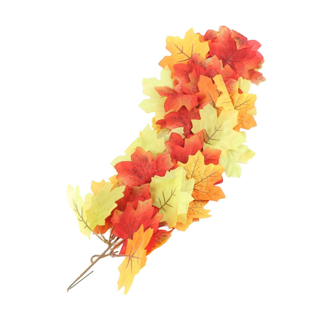 Artificial Maple Leaf,Artificial Fall Leaves Decoration,Hanging Artificial Maple Leaf,Wall Hanging Maple Leaf Decoration,Simulation Maple Leaf