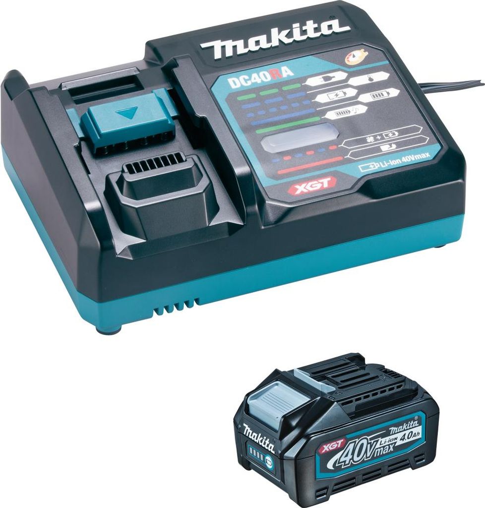 Makita Starterset XGT Dc40ra/1Xbl4040 191J65-4 Produktbild 