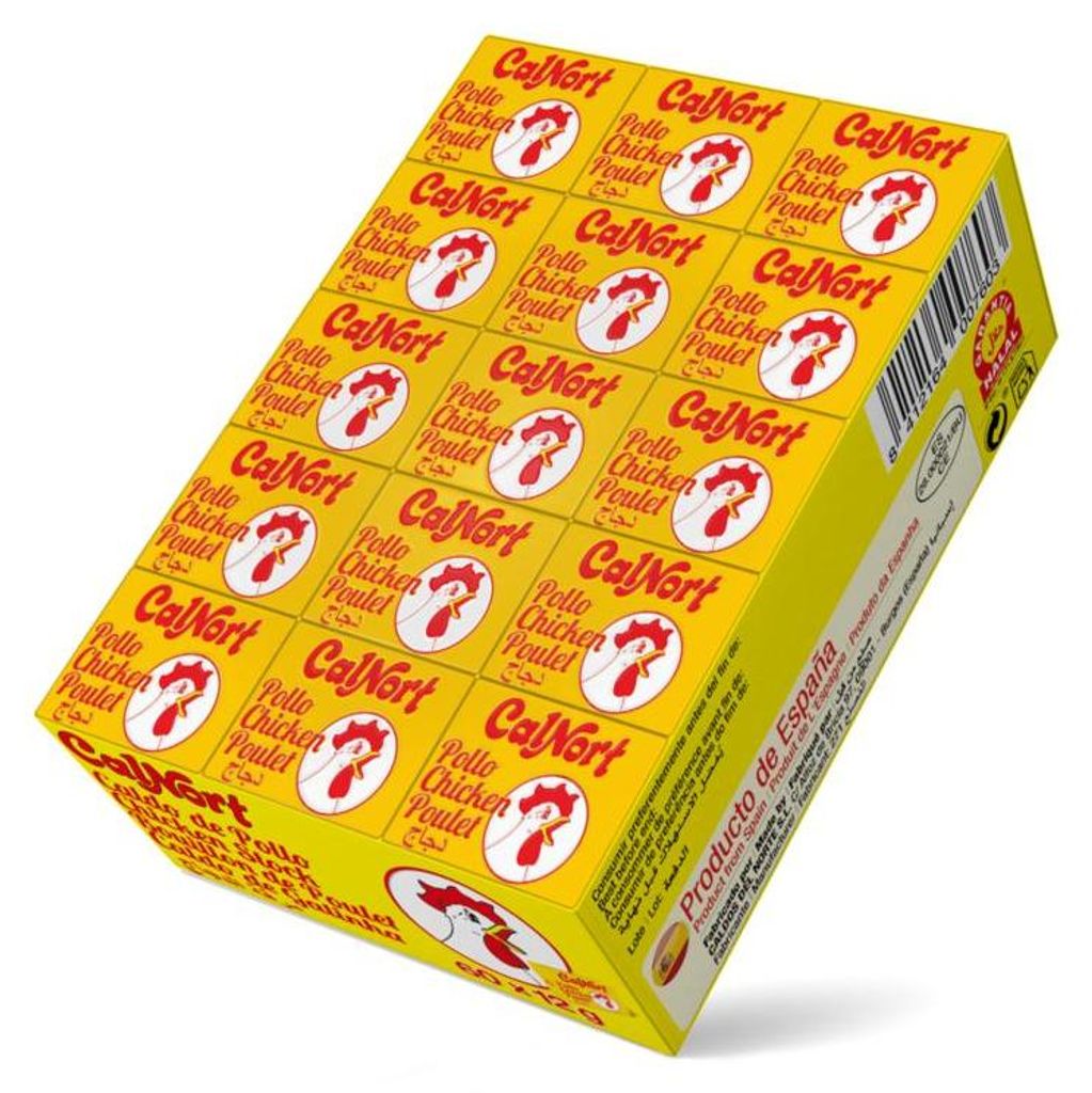 Calnort Kuřecí bujónové kostky Kuřecí vývar 360 g (36 × 10 Obrázek produktu 