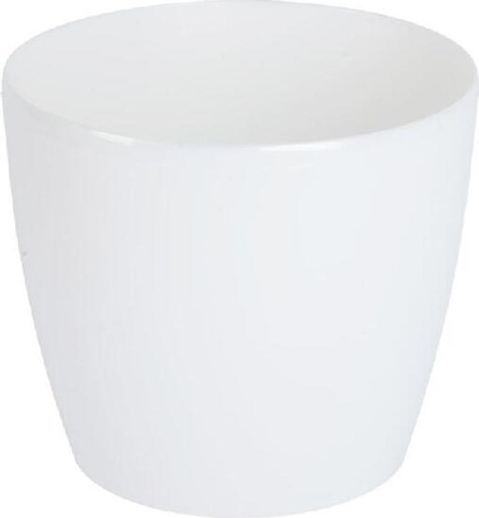 MAGNOLIA cache pot plastique brillant d30x27cm Image du produit 
