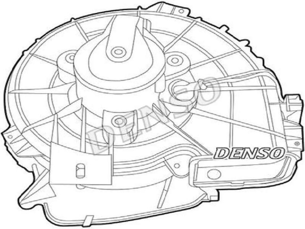 DENSO DEA20004 Gebläsemotor Innenraumgebläse für OPEL Corsa Produktbild 