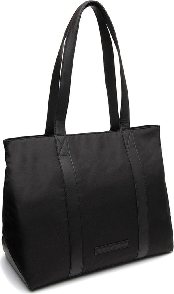 The Chesterfield Brand Laptoptasche Schultertasche mit Laptopfach Otta Shopper Black schwarz