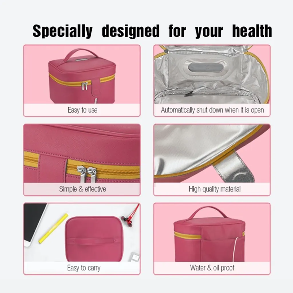 Boîte de stérilisation UV portable pour purifier les objets de bébé - 5