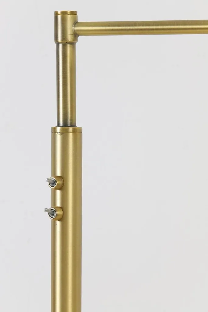 Lampadaire de salon en métal bronze style industriel Calgary LED E27 - 3