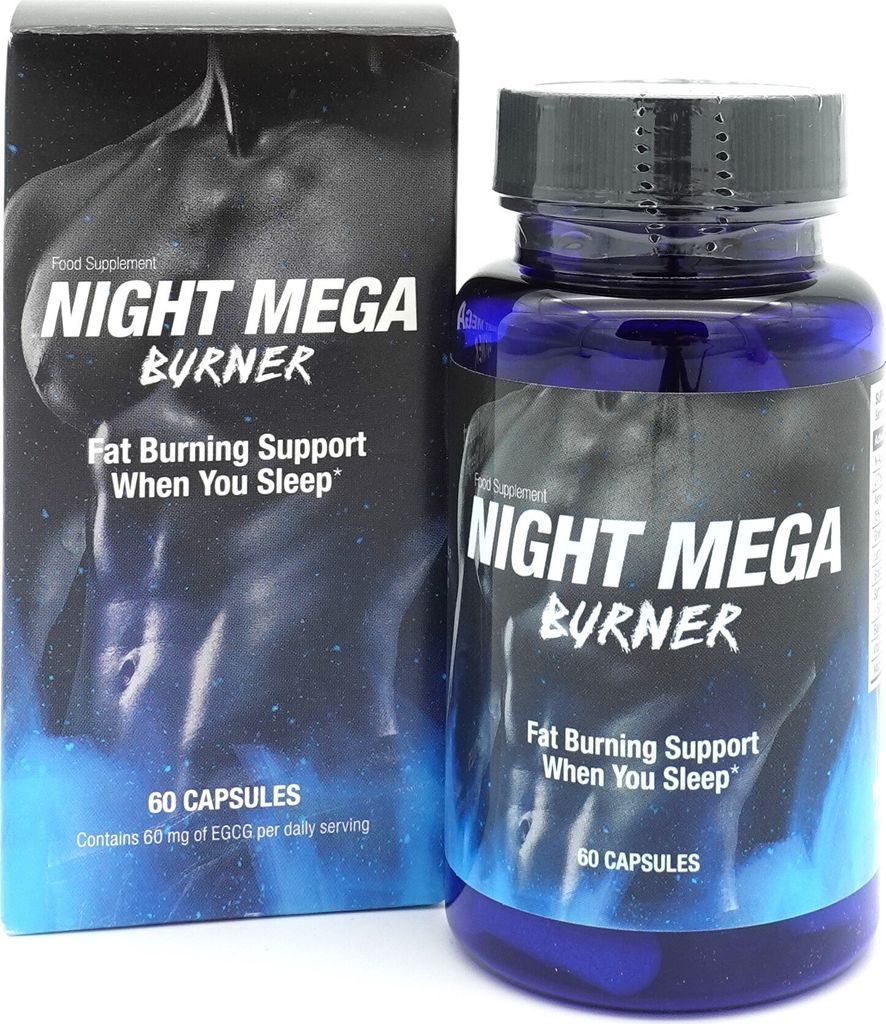 NIGHT MEGA BURNER 60 Kapseln das Original