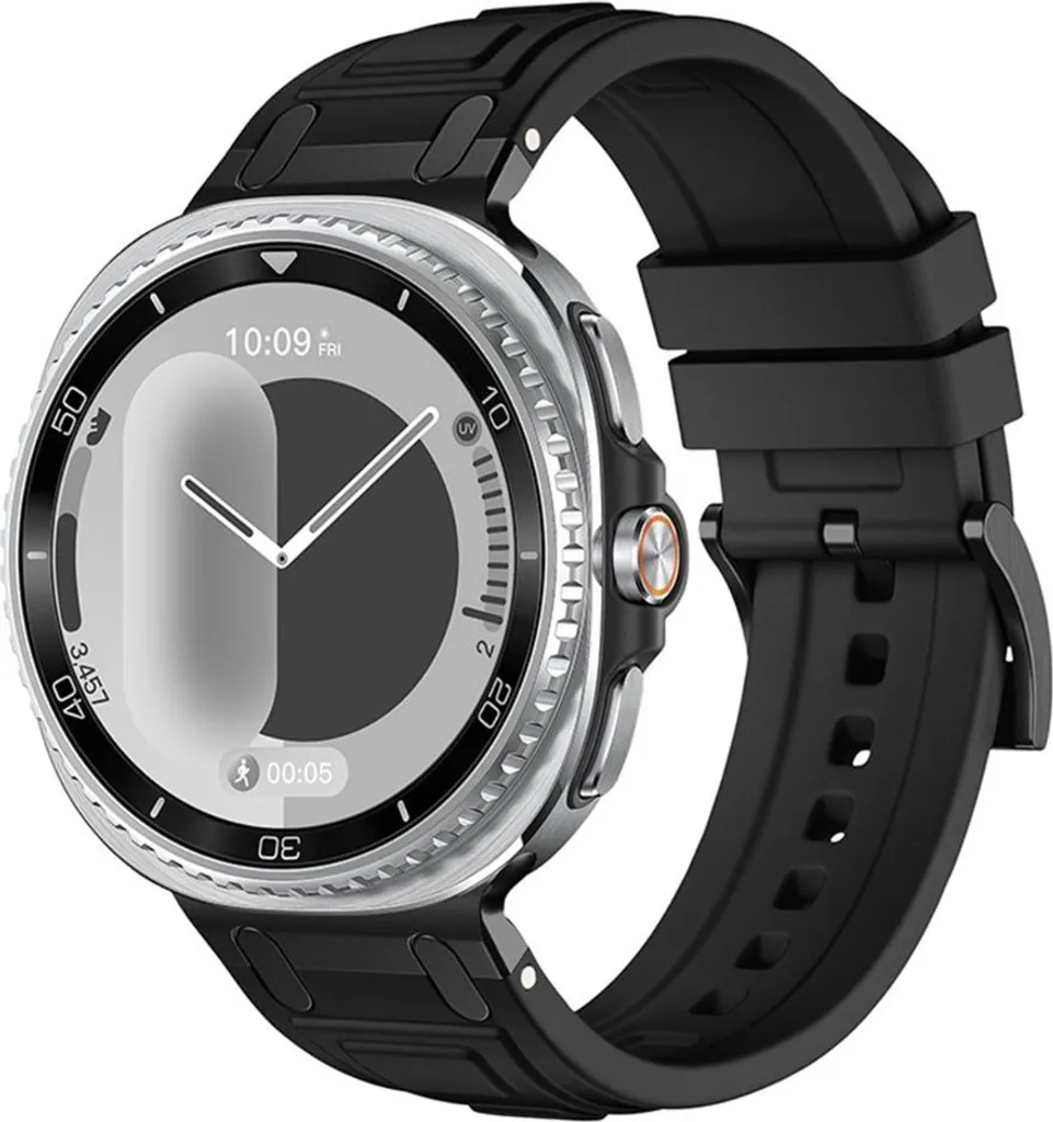 Cinturino Sportivo INF Nero per Samsung Galaxy Watch 8 | Resistente