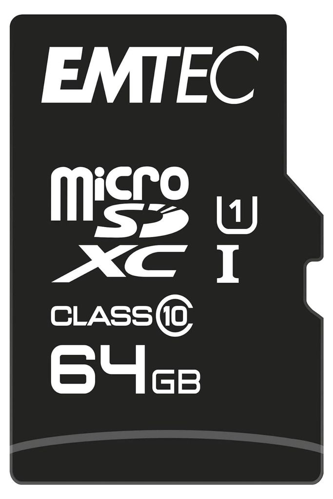 EMTEC Gold+ - carte mémoire flash (adaptateur SD inclus) Image du produit 