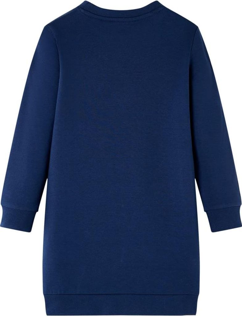 vidaXL Kinder-Pulloverkleid Marineblau 104