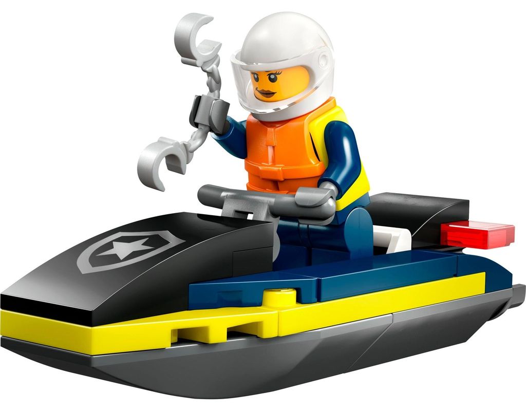 LEGO City Polizei Jetski, Bausatz, 5 Jahr(e), Kunststoff, Produktbild 