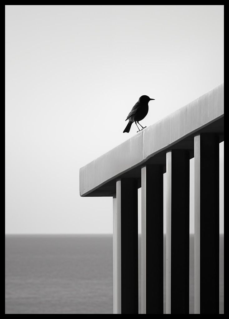 Plakat 42x59,4cm Einsame Leere