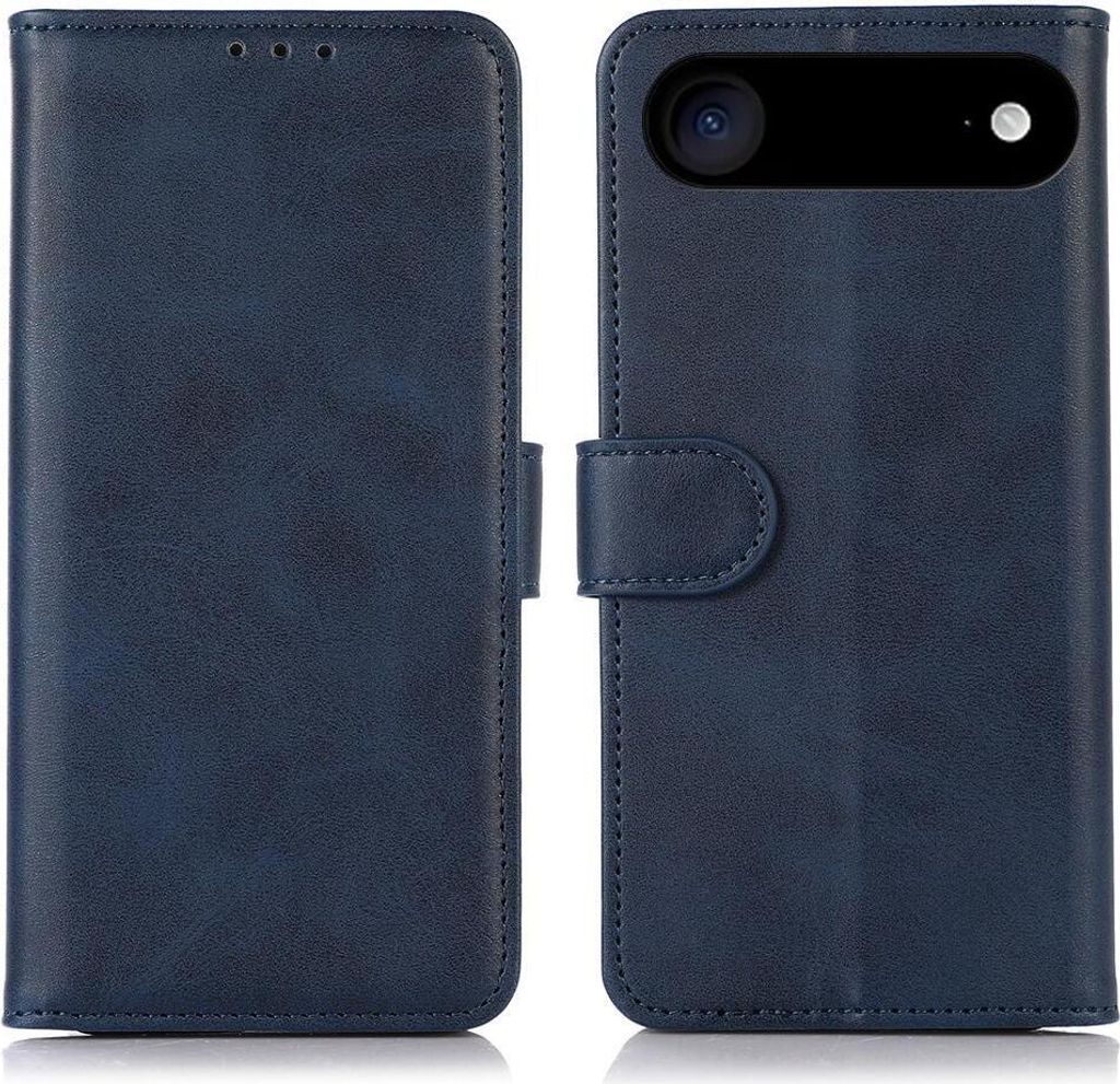 Mobigear Wallet iPhone Air Hülle Klapphülle Geldbörse - Blau