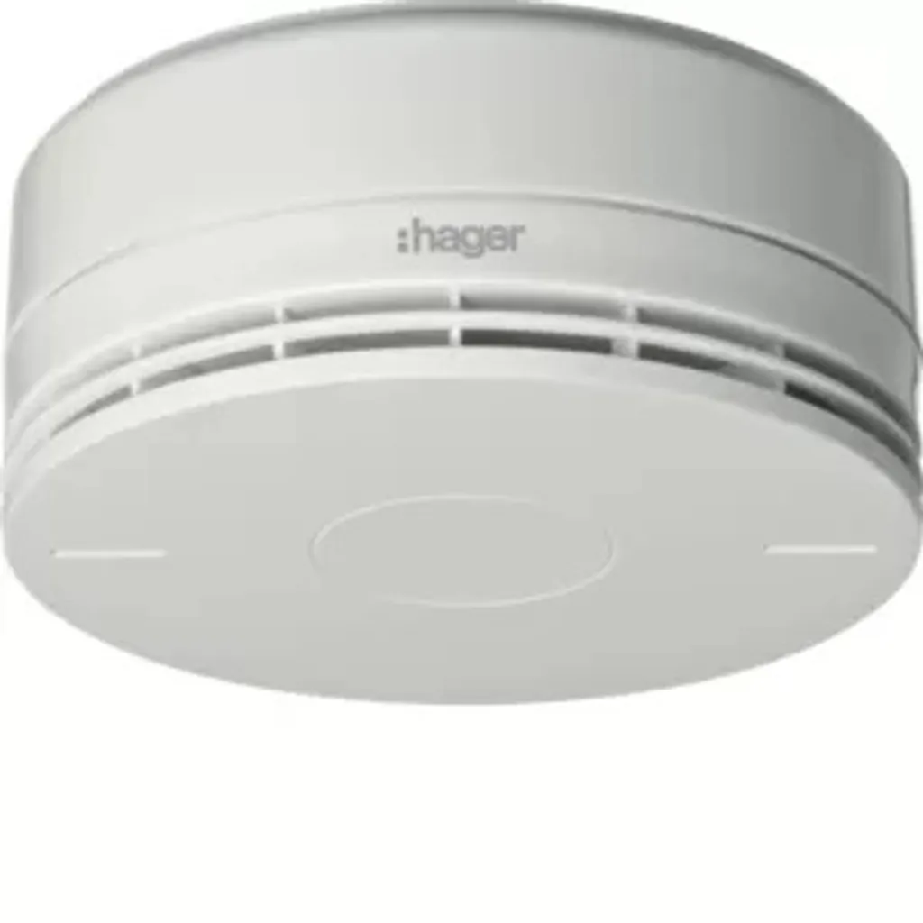 Hager RFM100D Détecteur de fumée autonome avec liaison radio sécurisée