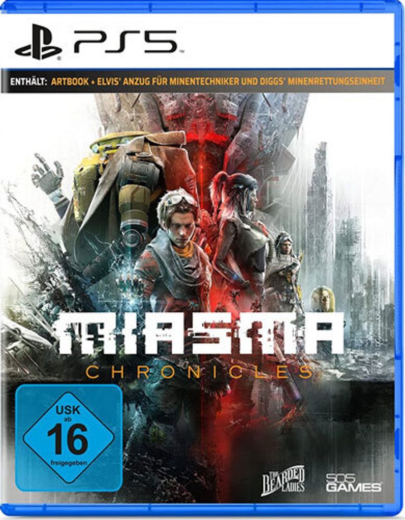 The image shows the front cover of a video game case for PS5.
